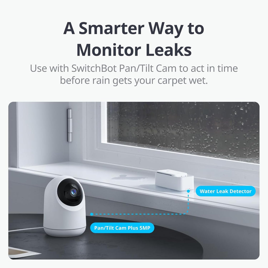 Wifi Water Sensor, Smart Water Leak Detector, 100Db Adjustable Alerts & App Alerts, IP67 Waterproof, Wireless Detector for Kitchen, Bathroom, Basement, No Hub Required (Support 2.4G) (3)