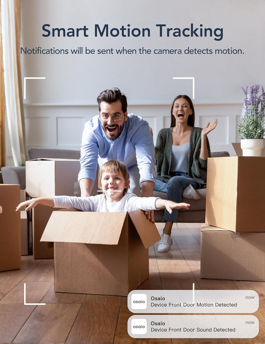 Indoor Security Camera, 2K Cameras for Home Security with Motion Detection, Baby