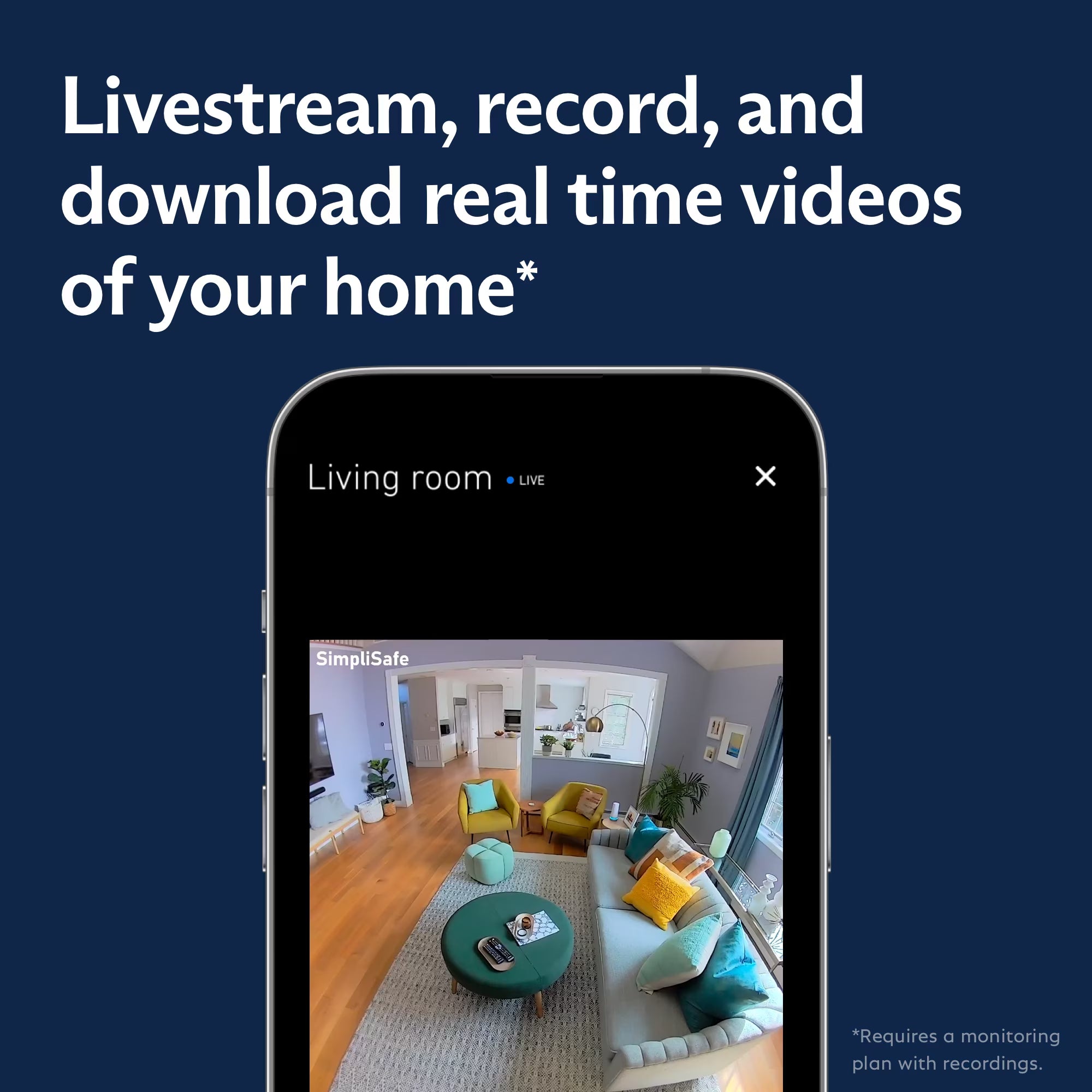 Smart Alarm Wireless Indoor Security Camera