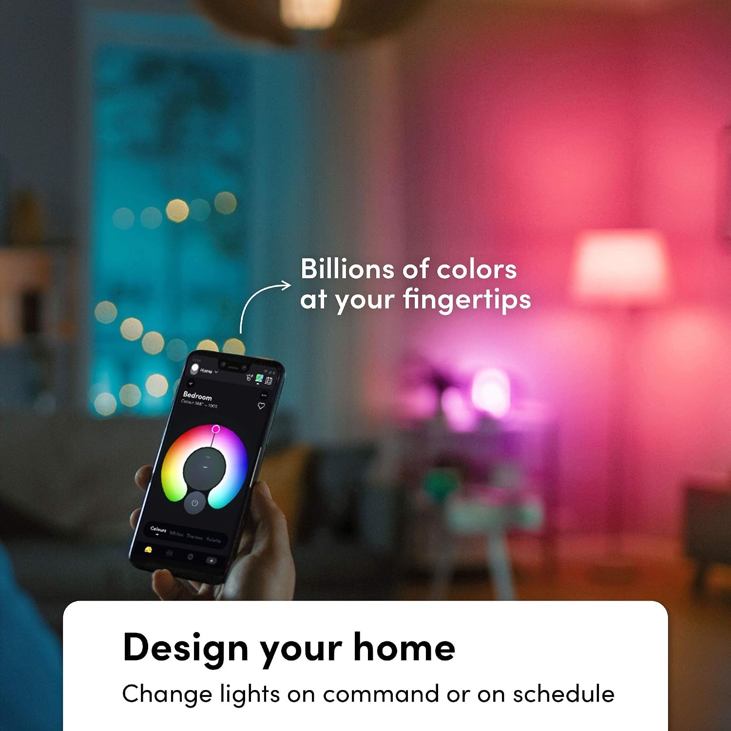 Color A19 800 Lumens, Billions of Colors and Whites, Wi-Fi Smart LED Light Bulb & Color, A19 1100 Lumens, Wi-Fi Smart LED Light Bulb, Billions of Colors and Whites