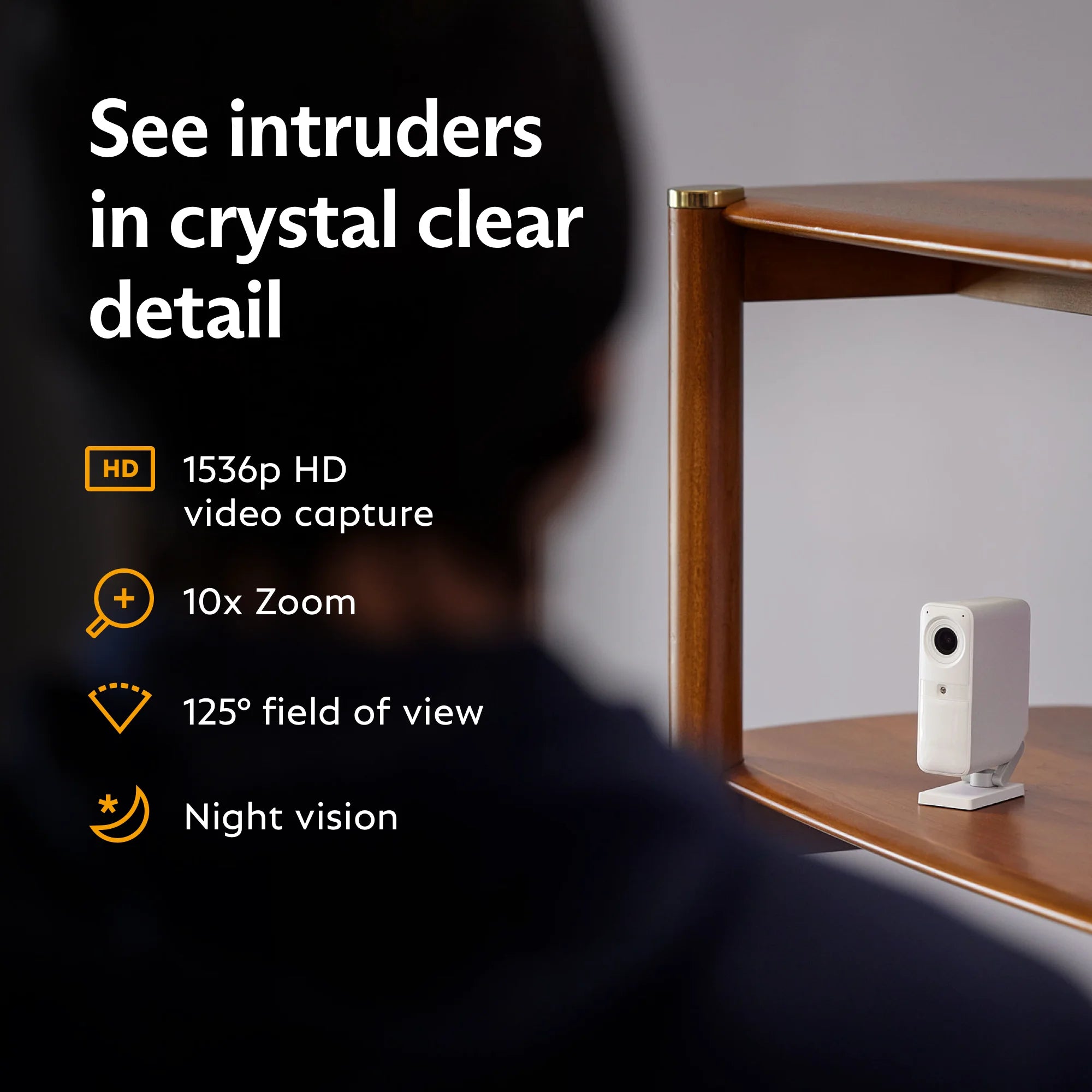 Smart Alarm Wireless Indoor Security Camera