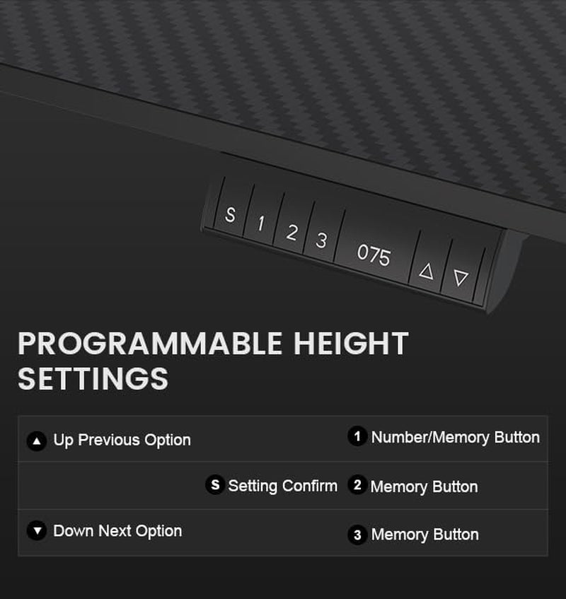 Electric Standing Desk, Gaming Desk with LED Lights, Height Adjustable - RGB Computer Desk with Mouse Pad for Home, Office