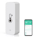 Wifi Temperature Humidity Sensor: Indoor Thermometer Hygrometer with App Alert, Free Data Storage Export, Smart Temperature Humidity Monitor for Home Pet Greenhouse, Compatible with Alexa (1-Pack)
