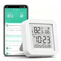 Smart Wifi Temperature Humidity Monitor: TUYA Wireless Temperature Humidity Sensor with APP Notification Alerts, Wifi Thermometer Hygrometer for Home Pet Garage,Compatible with Alexa