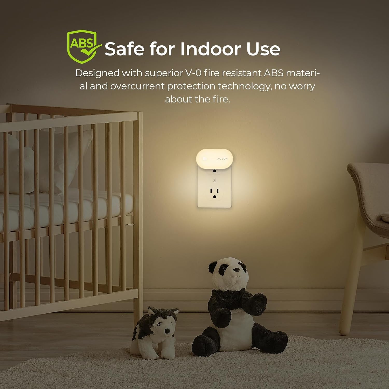 Night Light Plug in with Motion Sensor (120 Lumens), Dimmable Smart LED Night Lights, 1-120Lm Brightness, for Bathroom, Hallway, Garage, Toilet (4 Pack)