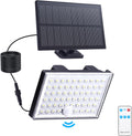 Solar Lights Outdoor, Motion Sensor Outdoor Lights 3 Modes | Waterproof Durable Shell, Dusk to Dawn Auto Motion Detect, Remote Control, Suitable for Courtyard Terrace Garage.